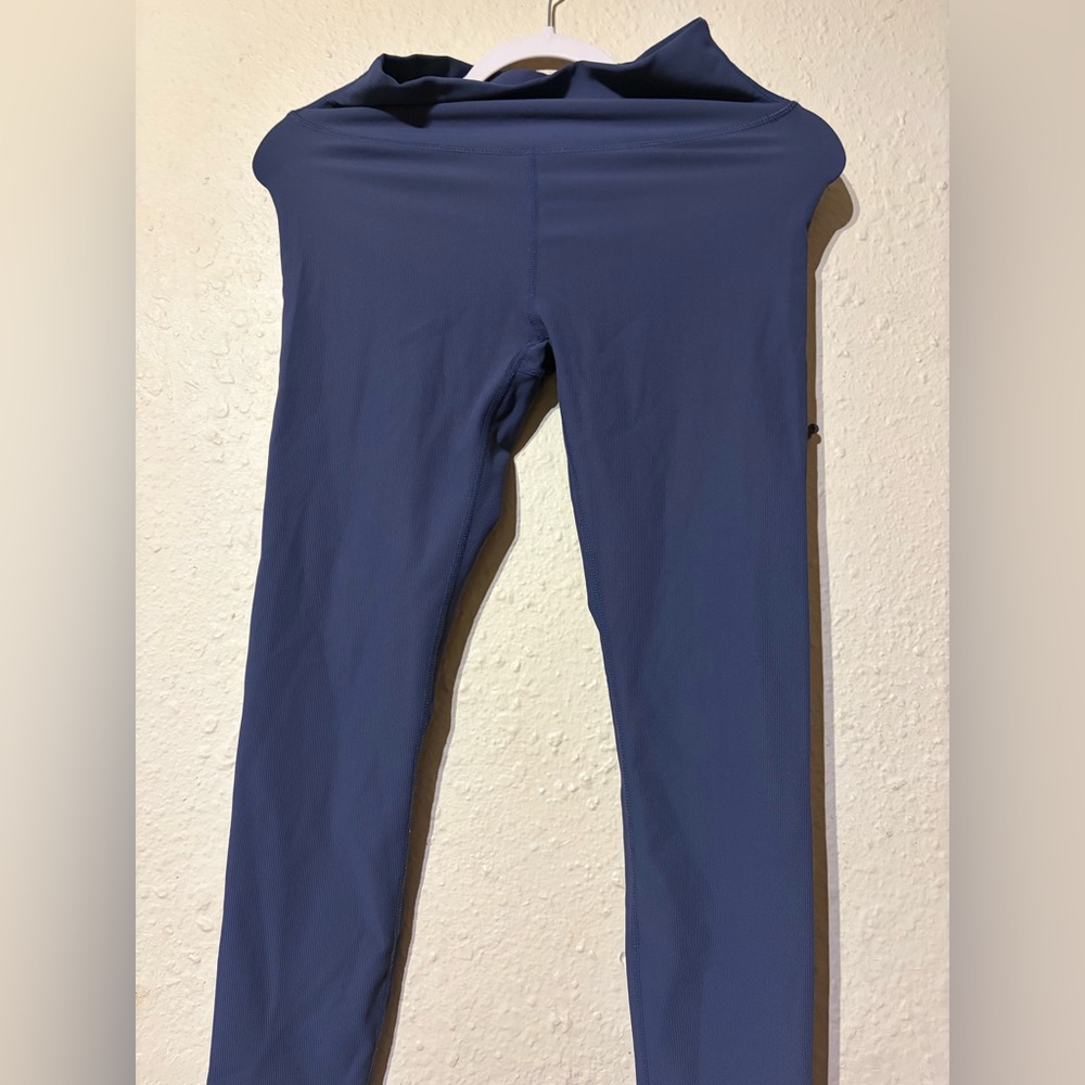 Willow Navy Blue Girls' Active Leggings